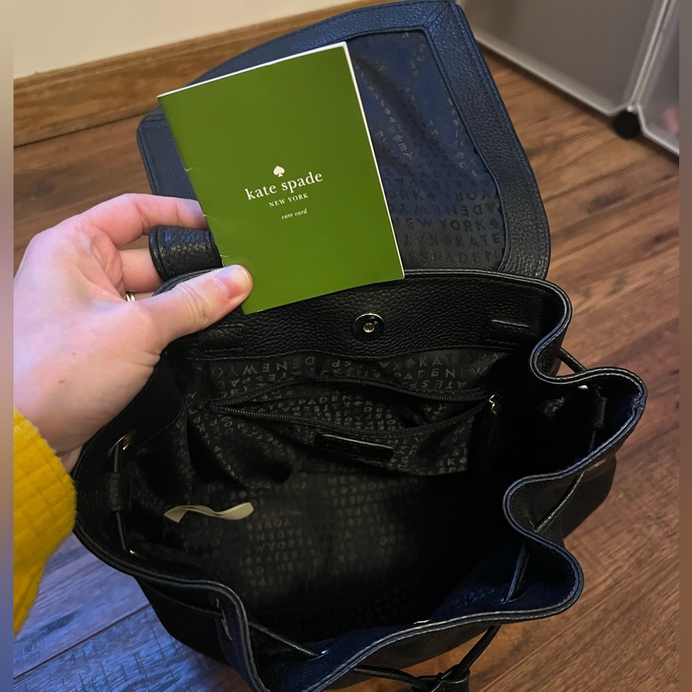 Black Kate Spade backpack bag - Picture 4 of 5